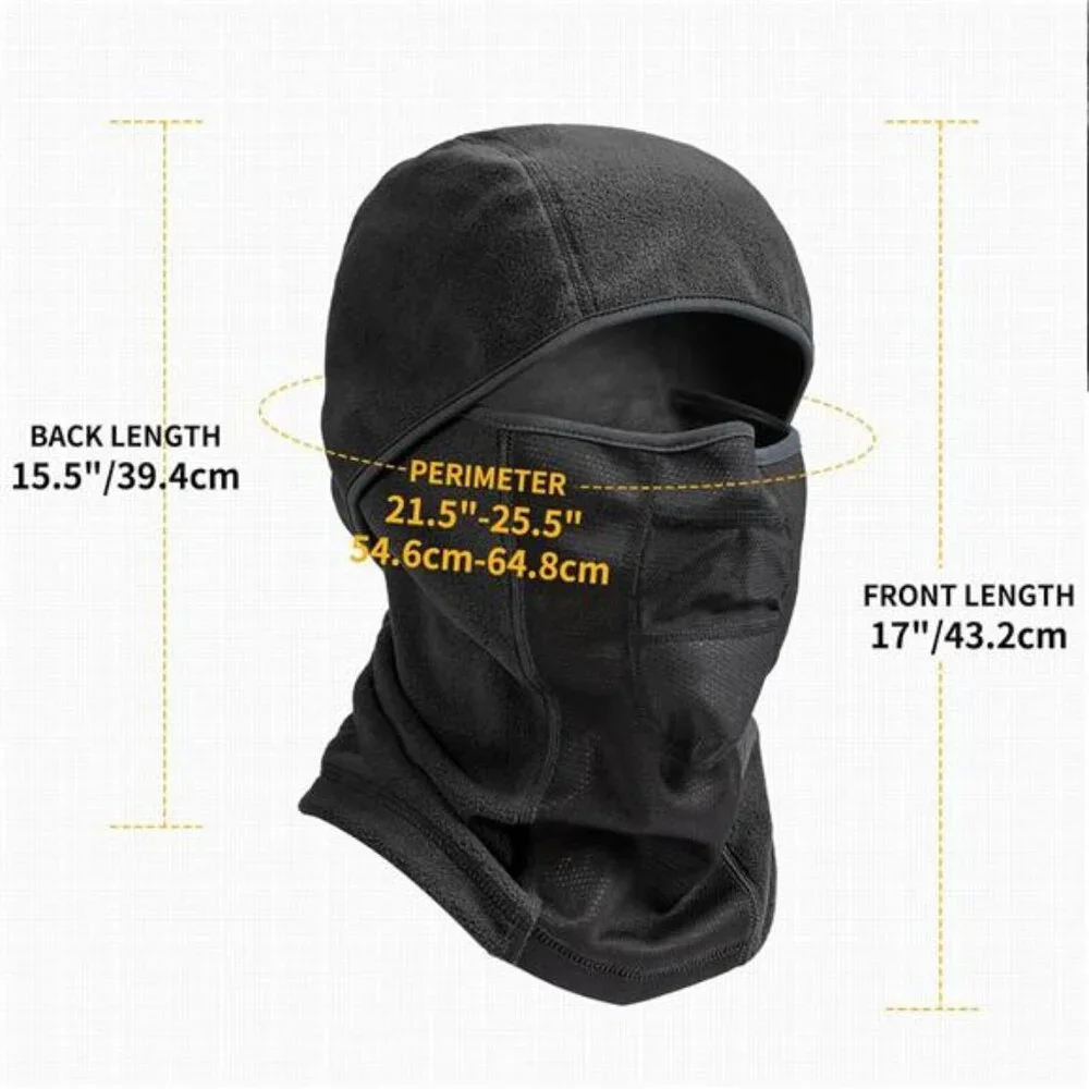Winter Ski Face Mask Breathable Windproof Thermal for Motorcycle